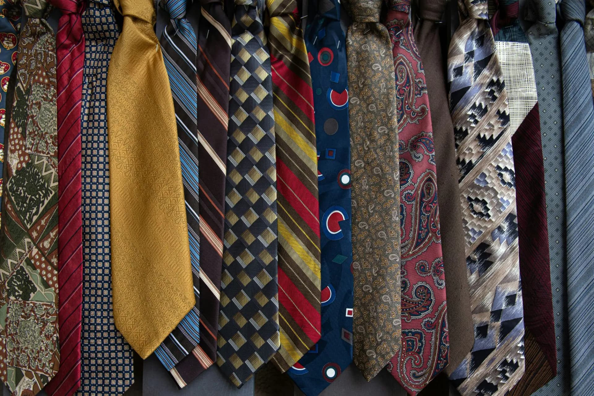 Silk neckties and bowties collection at Enoch Tailor Shop